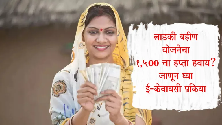 Mukhyamantri Majhi Ladki Bahin Yojana Ekyc Process